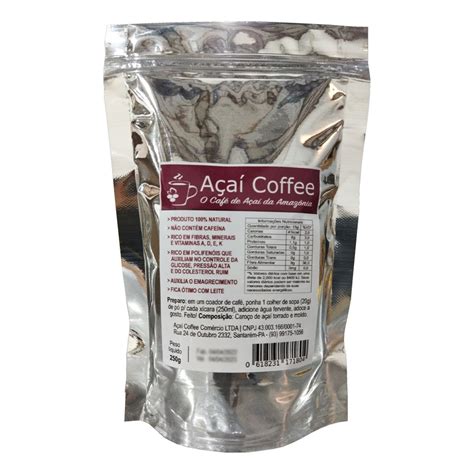 Açaí Coffee O Café De Açaí Da Amazônia Pacote 250g Em Promoção Na Americanas