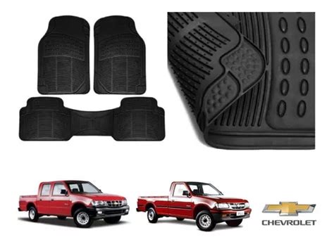 Tapetes Uso Rudo Chevrolet Luv 2001 Rubber Black Original Meses Sin