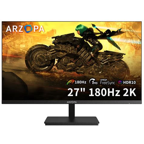 ARZOPA M1RC-27" 180Hz 2K QHD Gaming Monitor – Arzopa