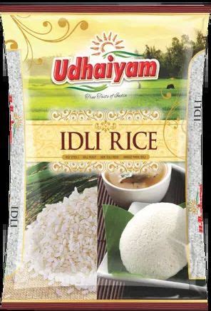 Soft Udhaiyam Idli Rice Packaging Size 1 Kg Certification FSSAI