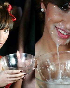 Thirsty Sluts Drinking Cum From The Glass Porn Pictures XXX Photos