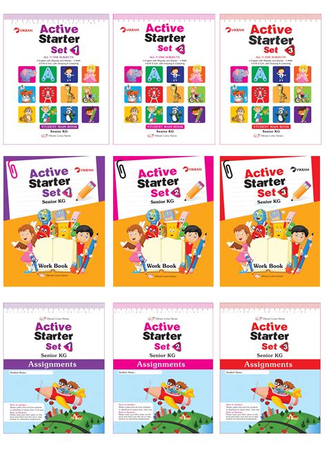 Lotus Complete Set For Ukg Reading Practice Books