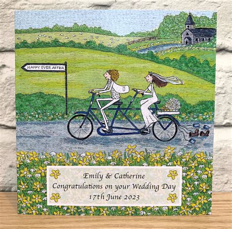 Gay Wedding Card Same Sex Wedding Card Lesbian Wedding Card LGBT Wedding Card Mrs And Mrs