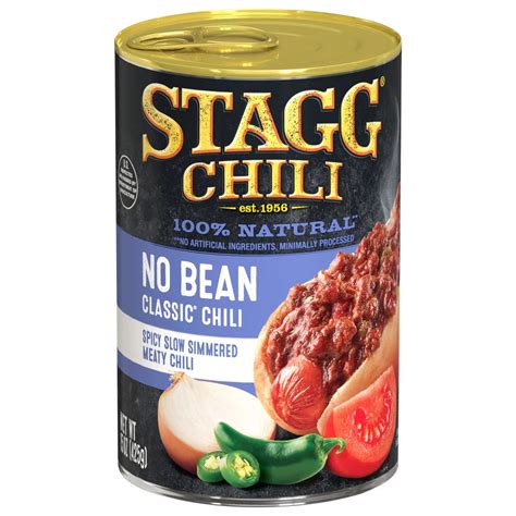 Stagg No Bean Classic Chili Shop Soups And Chili At H E B