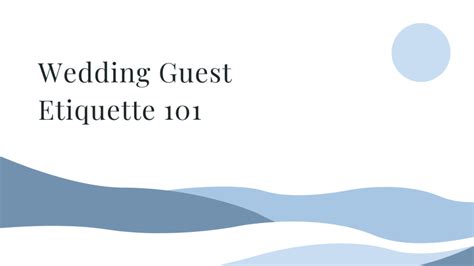 Wedding Guest Etiquette 101 - Moore & Co. Event Stylists