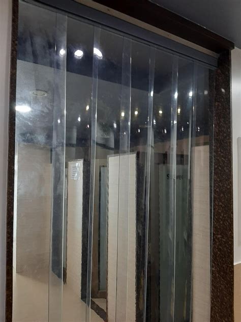 Transparent Pvc Strips Curtain Mm Mm Mm Mm At Rs Sq Ft In