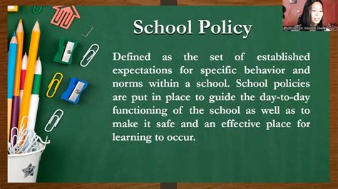 Chapter 11 School Policies And Their Function Youtube