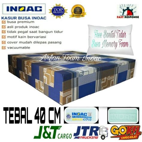 Jual Kasur Busa Inoac Ketebalan 40 50 Cm EON LG D23 All Size