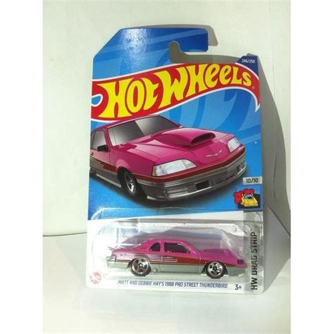 Jual Hot Wheels 2022 Drag Strip Matt Debbie Hay P S T 1988 Ford T Bird Shopee Indonesia