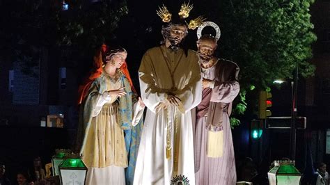 Cofradía de Las Negaciones Procesión por Miralbueno Semana Santa