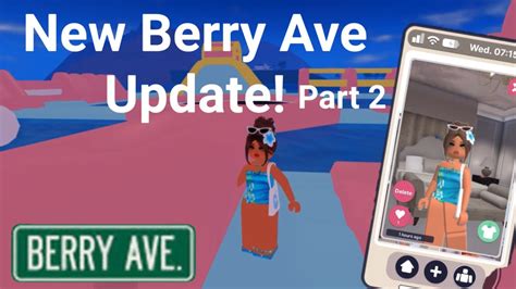 New Berry Avenue Updates Roleblox Update Berry Avenue Phone Update