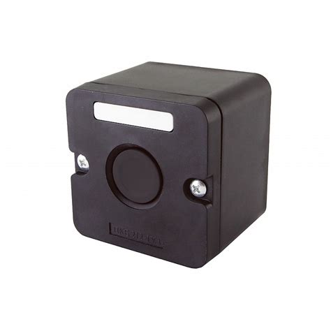 Пост кнопочный ПКЕ 222-1 У2, черная кнопка, IP54 TDM, Navigator, Онлайт