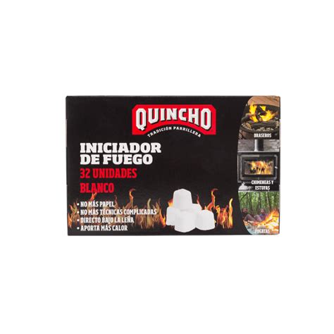 Iniciador De Fuego Blanco Quincho Bbq