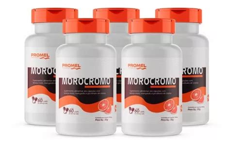 Morosil Morocromo Caps Mg Laranja Moro Cromo Promel