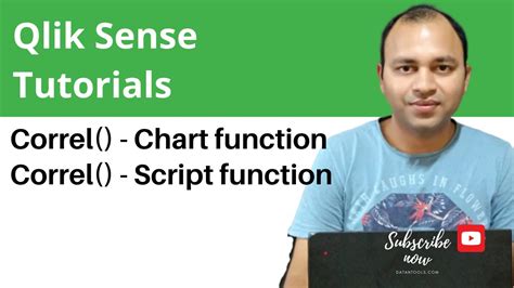 Qlik Sense Tutorial Qlik Sense Correlation Script And Chart Function Correl Function Youtube