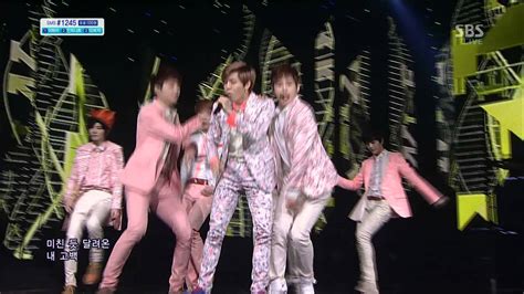 인피니트 Infinite 남자가 사랑할때 Man In Love Sbs Inkigayo 인기가요 20130407