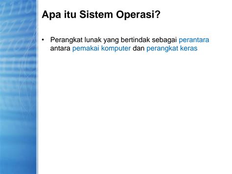 Solution So Pendahuluan Sistem Operasi Studypool