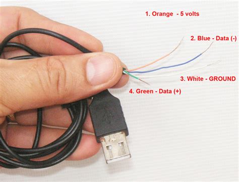 Ground Wiring A Micro Usb Cable That Doesnt Have A Black Gnd And Has