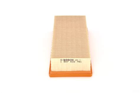 1 457 433 781 BOSCH S3781 Luftfilter 57mm, 118mm, 271mm, Filtereinsatz ...
