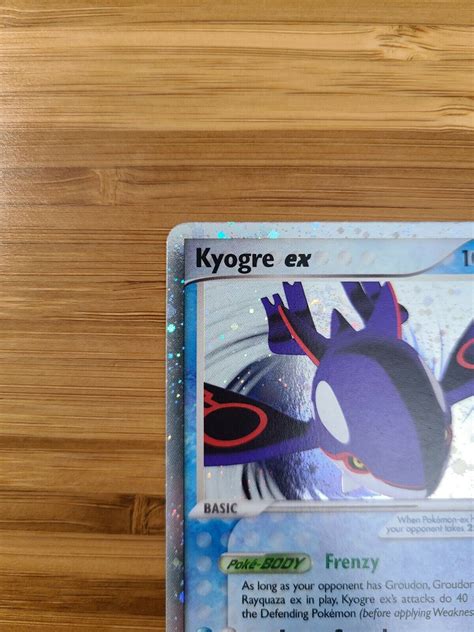 Mavin Kyogre Ex 037 Pokémon TCG Black Star Promo Vintage Ultra Rare