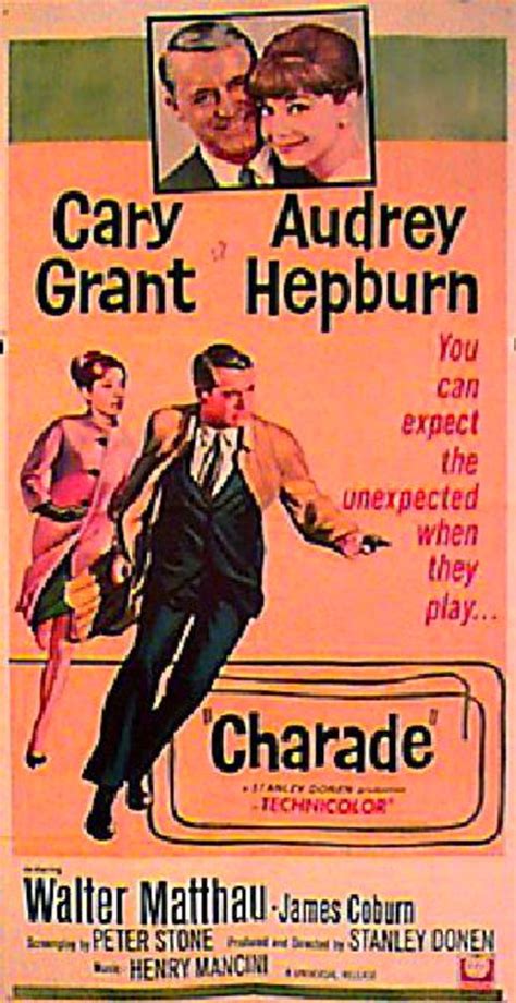 Charade Original 1963 U.S. Three Sheet Movie Poster - Posteritati Movie ...