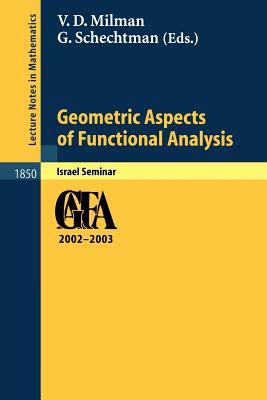 Nwf Geometric Aspects Of Functional Analysis