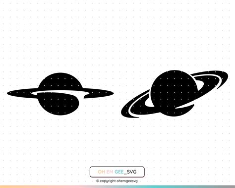 Saturn Svg Planet Clipart Solar System Png Saturn Dxf Planet Eps Solar