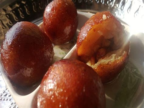 Chironji Chiroli Stuffed Gulab Jamun The Food Samaritan