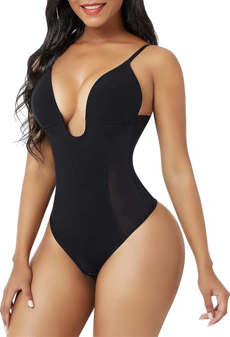 Feelingirl Thong Shapewear Bodysuit For Women Tummy India Ubuy