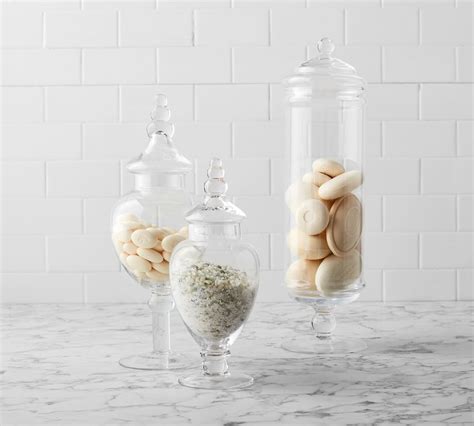 Classic Handcrafted Glass Apothecary Jars Pottery Barn