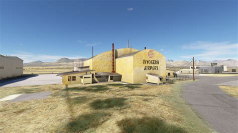 Gravricks Hangarkodiak Hangar Kiyk Inyokern Ca Scenery For Msfs