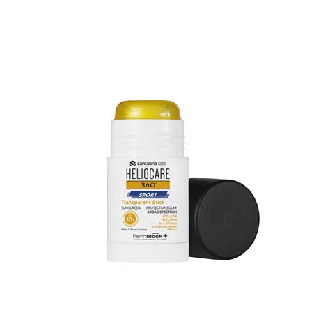 HELIOCARE 360 SPORT TRANSPARENT STICK SPF50 СОЛНЦЕЗАЩИТНЫЙ ПРОЗРАЧНЫЙ