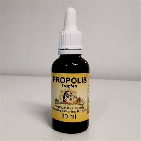 Propolis Tropfen Ml Mit Pipette Almenland Imkerei Kreiner