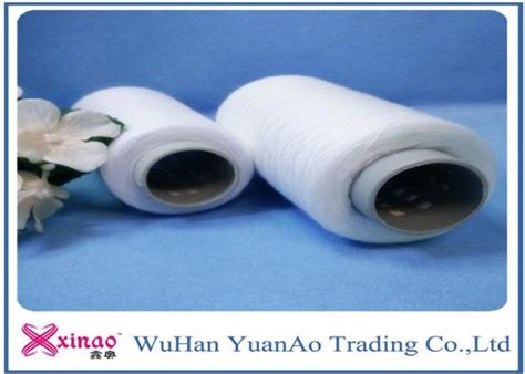 Polyester Raw White Yarn Sewing Thread Tfo High Strength