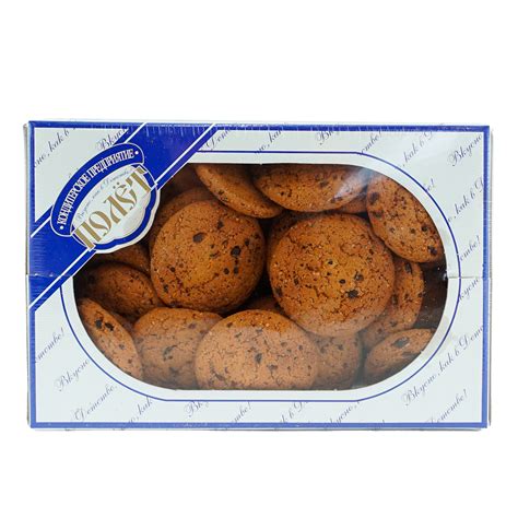 Печенье Полет Овсяное с кусочками шоколада 600 г купить с доставкой по ...