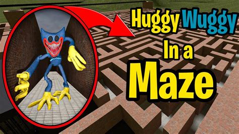 Can NIGHTMARE HUGGY WUGGY Find Me In A MAZE Garry S Mod Sandbox