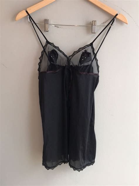 Vintage Baby Doll Transparência Lingerie Feminina Usado 28856303 enjoei