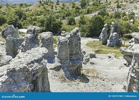 Rock Formation The Stone Dolls Of Kuklica Republic Of Macedonia Stock