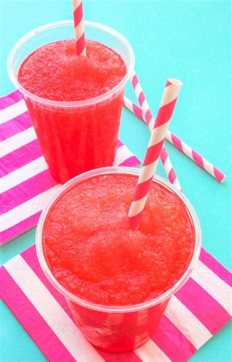 Copycat 7 Eleven Cherry Slurpee Recipe Cherry Slushie Recipe Slushie