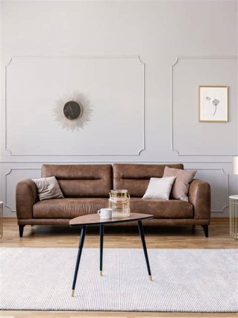 15 Leather Sofa Living Room Ideas You Need To See - Home Decor Bliss