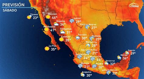 Fin de semana de mucha lluvia en México: Toda esta agua caerá | Clima.com 