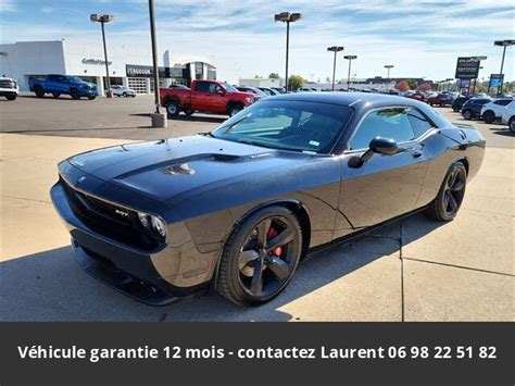 Annonce De Voiture Américaine 2010 Dodge Challenger Srt8 425 Hp 6 1l V8 Prix Tout Compris Hors