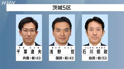 【随時更新】茨城・衆議院選挙 投開票日の最新情報 Nhk