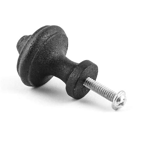 Cabinet Knob Black Wrought Iron 1 | Renovator's Supply Item#16047