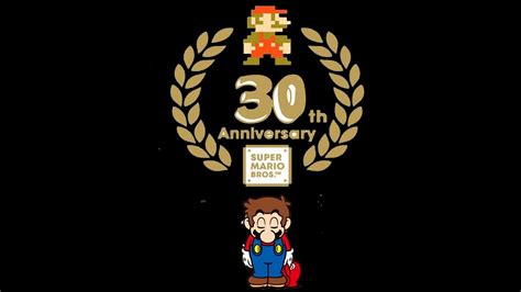 Super Mario Bros 35th Anniversary Logo