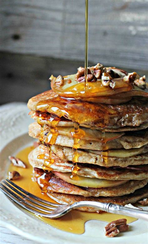 Apple Flax Crispy Pancakes Recipe Quick And Easy Breakfast