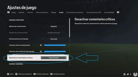 Ea Sports Fc 24 Cómo Cambiar Idioma De Comentaristas Y Desactivar