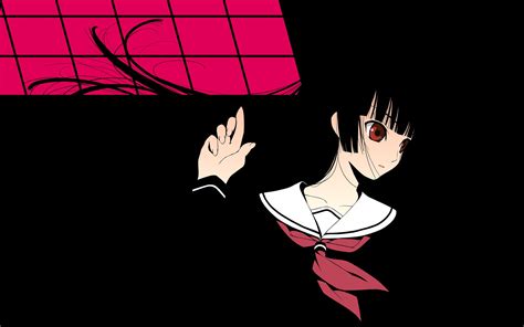 Wallpaper Ilustrasi Gadis Anime Gambar Kartun Jigoku Shoujo Enma