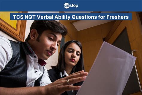 TCS NQT Verbal Ability: 5 key MCQs with Answers for Freshers // Unstop