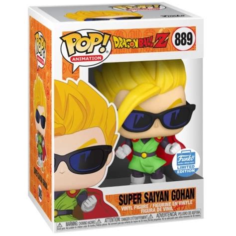 Funko Pop Animation Dragon Ball Z Super Saiyan Gohan Lunettes De